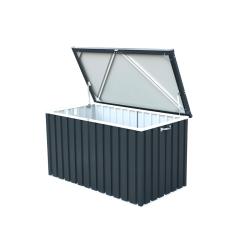 DURAMAX 71051 Zahradní úložný box 134 x 72 x 73 cm, 585 l, antracit