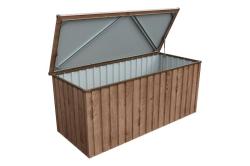 DURAMAX 71145 Zahradní úložný box 174 x 72 x 73 cm, 770 l, dekor dub