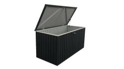 DURAMAX 71273 Zahradní úložný box 195 x 91 x 94 cm, 1450 l, antracit