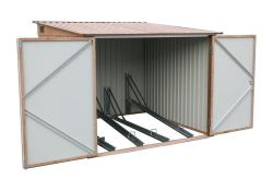 DURAMAX 73045 Domek na jízdní kola, imitace dřeva