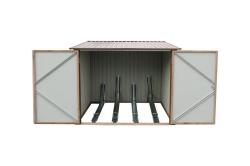 DURAMAX 73045 Domek na jízdní kola, imitace dřeva