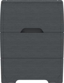 DURAMAX 86600 Durabox Plastový zahradní úložný box 270 l, 117 x 45 x 56 cm, antracit
