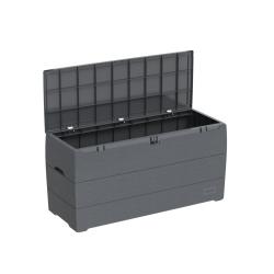 DURAMAX 86600 Durabox Plastový zahradní úložný box 270 l, 117 x 45 x 56 cm, antracit