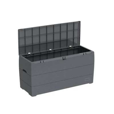 DURAMAX 86600 Durabox Plastový zahradní úložný box 270 l, 117 x 45 x 56 cm, antracit
