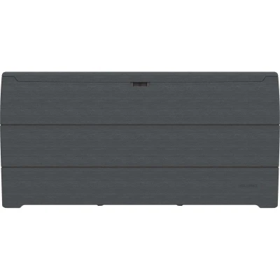DURAMAX 86600 Durabox Plastový zahradní úložný box 270 l, 117 x 45 x 56 cm, antracit
