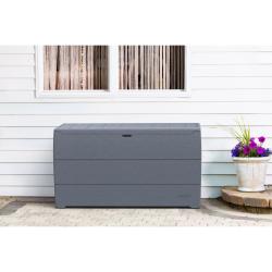 DURAMAX 86600 Durabox Plastový zahradní úložný box 270 l, 117 x 45 x 56 cm, antracit