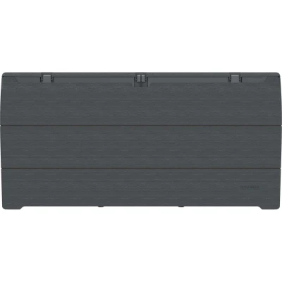 DURAMAX 86600 Durabox Plastový zahradní úložný box 270 l, 117 x 45 x 56 cm, antracit
