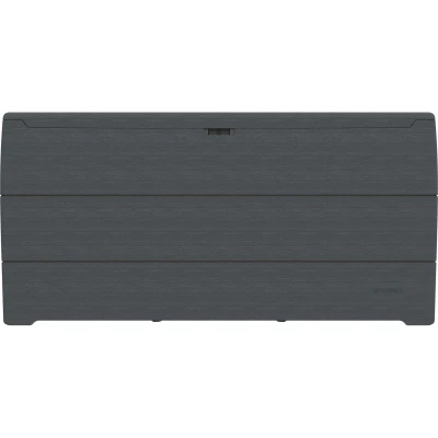 DURAMAX 86600 Durabox Plastový zahradní úložný box 270 l, 117 x 45 x 56 cm, antracit
