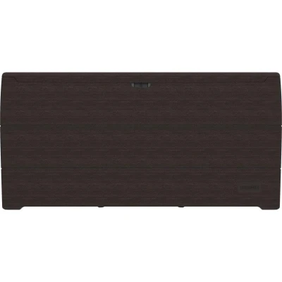 DURAMAX 86601 Durabox Plastový zahradní úložný box 270 l, 117 x 45 x 56 cm, hnědý