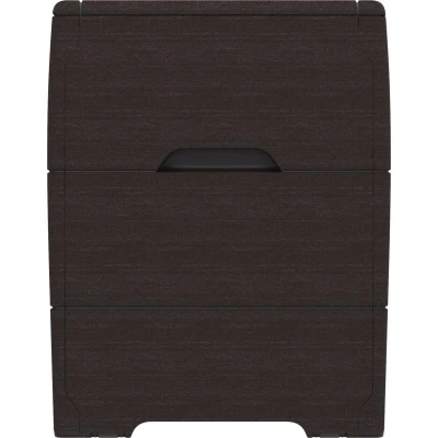 DURAMAX 86601 Durabox Plastový zahradní úložný box 270 l, 117 x 45 x 56 cm, hnědý