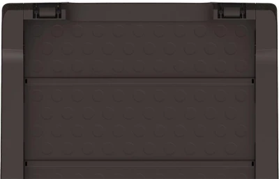 DURAMAX 86601 Durabox Plastový zahradní úložný box 270 l, 117 x 45 x 56 cm, hnědý