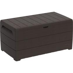 DURAMAX 86602 Durabox Plastový zahradní úložný box 416 l, 129,5 x 70 x 62,5 cm, hnědý