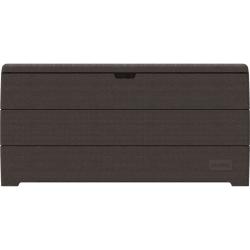 DURAMAX 86602 Durabox Plastový zahradní úložný box 416 l, 129,5 x 70 x 62,5 cm, hnědý