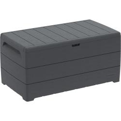 DURAMAX 86603 Durabox Plastový zahradní úložný box 416 l, 129,5 x 70 x 62,5 cm antracit