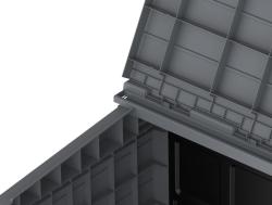 DURAMAX 86620 StoreAway Úložný box 850 l, 130 x 110 x 74 cm, plastový, šedý