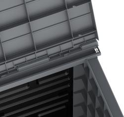 DURAMAX 86620 StoreAway Úložný box 850 l, 130 x 110 x 74 cm, plastový, šedý