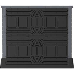 DURAMAX 86620 StoreAway Úložný box 850 l, 130 x 110 x 74 cm, plastový, šedý