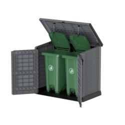 DURAMAX 86630 StoreAway Úložný box 1200 l, 145 x 125 x 82,5 cm, plastový, šedý