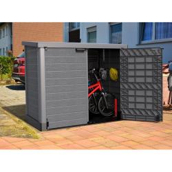 DURAMAX 86630 StoreAway Úložný box 1200 l, 145 x 125 x 82,5 cm, plastový, šedý