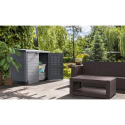 DURAMAX 86630 StoreAway Úložný box 1200 l, 145 x 125 x 82,5 cm, plastový, šedý