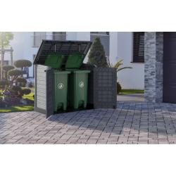 DURAMAX 86630 StoreAway Úložný box 1200 l, 145 x 125 x 82,5 cm, plastový, šedý