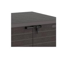 DURAMAX 86631 Plastový úložný box StoreAway 145 x 125 x 82,5 cm, 1200 l - hnědý