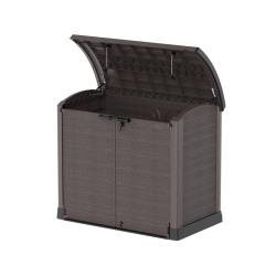 DURAMAX 86632 StoreAway ARC Úložný box 1200 l, 145 x 125 x 82,5 cm, plastový, hnědý