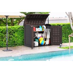 DURAMAX 86632 StoreAway ARC Úložný box 1200 l, 145 x 125 x 82,5 cm, plastový, hnědý