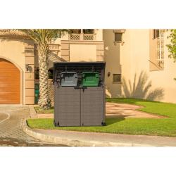 DURAMAX 86632 StoreAway ARC Úložný box 1200 l, 145 x 125 x 82,5 cm, plastový, hnědý