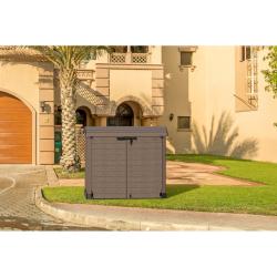 DURAMAX 86632 StoreAway ARC Úložný box 1200 l, 145 x 125 x 82,5 cm, plastový, hnědý