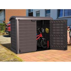 DURAMAX 86632 StoreAway ARC Úložný box 1200 l, 145 x 125 x 82,5 cm, plastový, hnědý