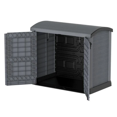 DURAMAX 86633 Plastový úložný box StoreAway ARC145 x 125 x 82,5 cm, 1200 l - šedý
