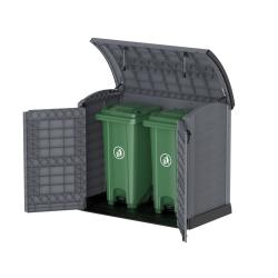 DURAMAX 86633 Plastový úložný box StoreAway ARC145 x 125 x 82,5 cm, 1200 l - šedý