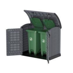 DURAMAX 86633 Plastový úložný box StoreAway ARC145 x 125 x 82,5 cm, 1200 l - šedý