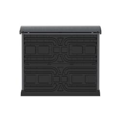 DURAMAX 86633 Plastový úložný box StoreAway ARC145 x 125 x 82,5 cm, 1200 l - šedý