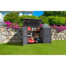 DURAMAX 86633 Plastový úložný box StoreAway ARC145 x 125 x 82,5 cm, 1200 l - šedý