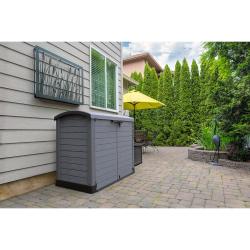 DURAMAX 86633 Plastový úložný box StoreAway ARC145 x 125 x 82,5 cm, 1200 l - šedý