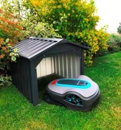 DURAMAX 98171 Domek pro robotické sekačky 63 x 63 cm, antracit