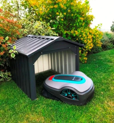 DURAMAX 98171 Domek pro robotické sekačky 63 x 63 cm, antracit DURAMAX 98171 Domek pro robotické sekačky 63 x 63 cm, antracit