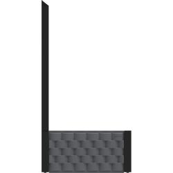 DURAMAX IDMFPGB006CG Nadzemní záhon 55 x 55 cm s treláží, antracit