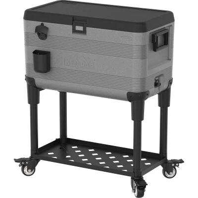 DURAMAX MDMIBXX174GY Vyvýšený chladící box na kolečkách 70 l