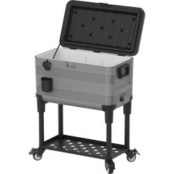 DURAMAX MDMIBXX174GY Vyvýšený chladící box na kolečkách 70 l