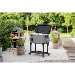 DURAMAX MDMIBXX174GY Vyvýšený chladící box na kolečkách 70 l
