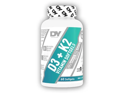 DY Nutrition Vitamin D3 + K2 60 kapslí