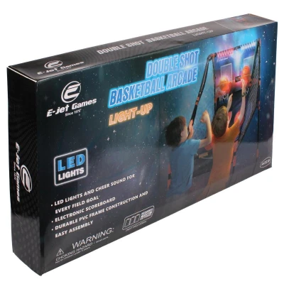 E-Jet Games Double Shot Basketball Arcade basketbalový kôš s počítadlom