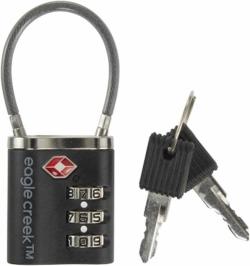 Eagle Creek kombinační zámek Cable TSA Lock graphite Eagle Creek kombinační zámek Cable TSA Lock graphite