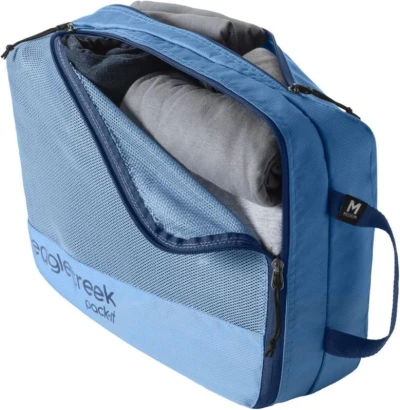 Eagle Creek Pack-It Reveal Clean/Dirty Cube M Storm Grey cestovní obal na oblečení