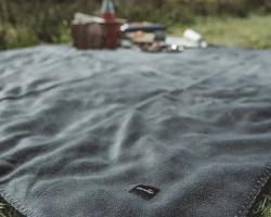 Easy Camp fleecová deka Heather Fleece Blanket grey