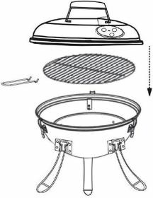 Easy Camp gril Adventure Grill orange