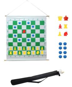 ECI Nástenná magnetická šachová súprava s 8 didaktickými bodmi